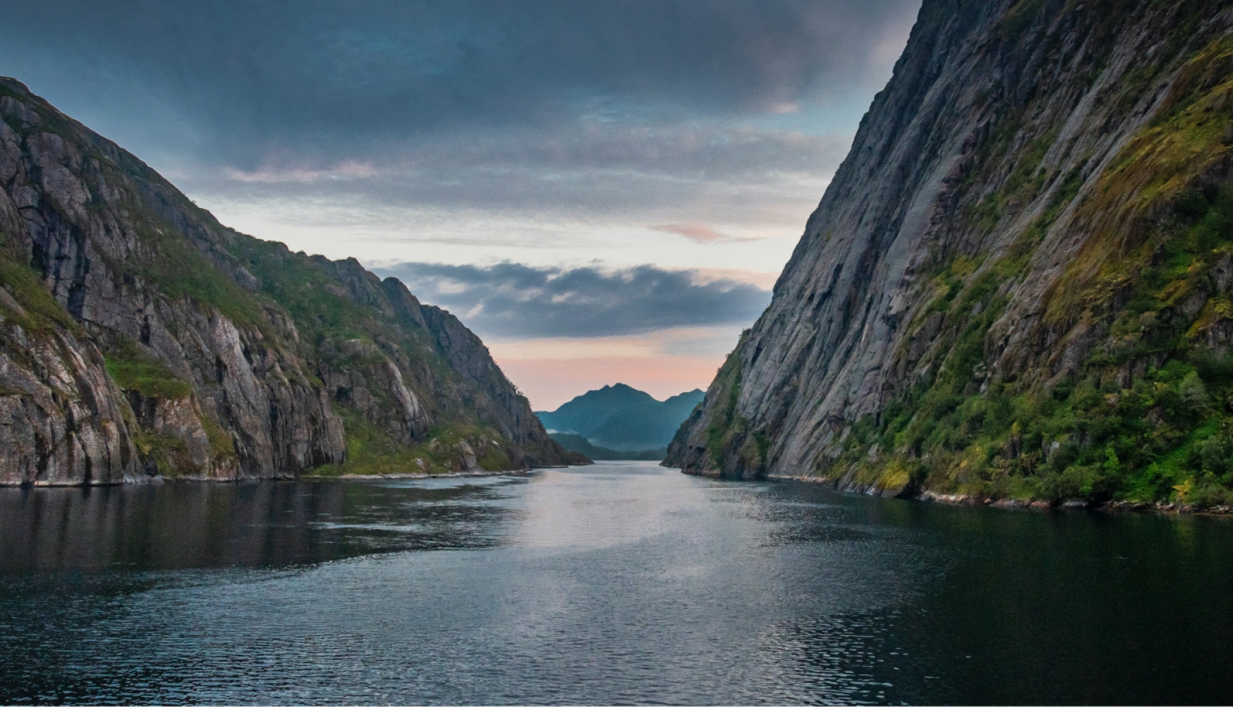 water cliffs landscape
