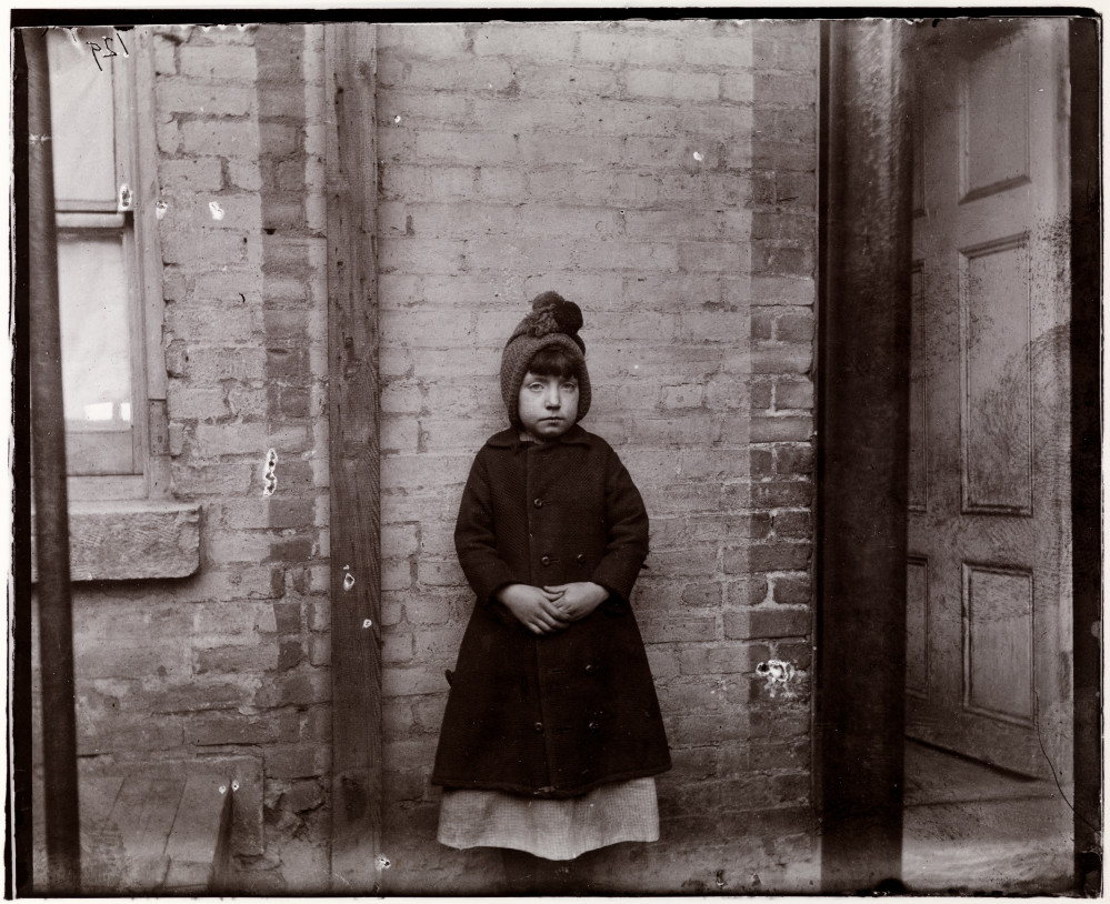 1 I Scrubs Little Katie from the West 52nd Street Industrial School 1891-1892 Collection MCNY