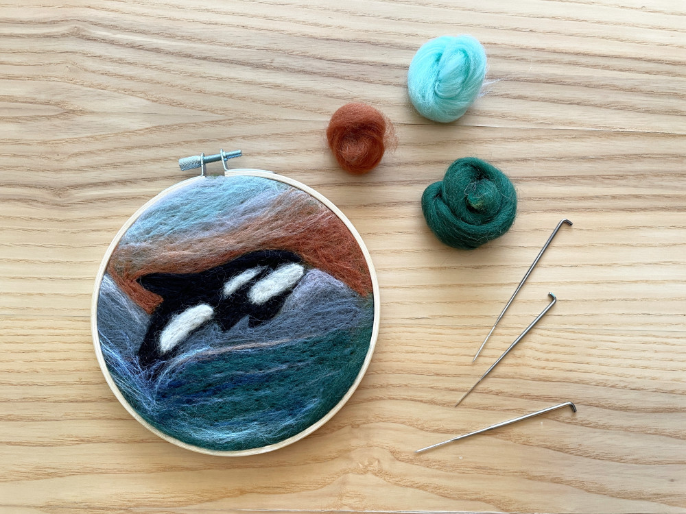 Needle Felted PNW Landscapes