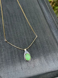 Nordic Pine mixed metal necklace 