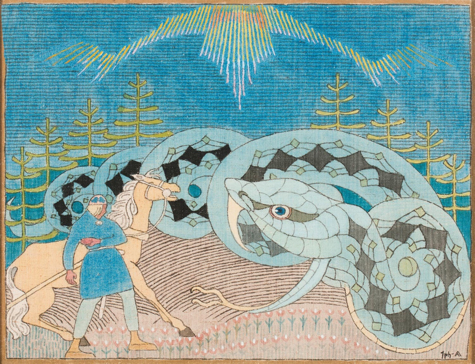 Joseph_Alanen_-_Lemminkäinen_and_the_Great_Snake