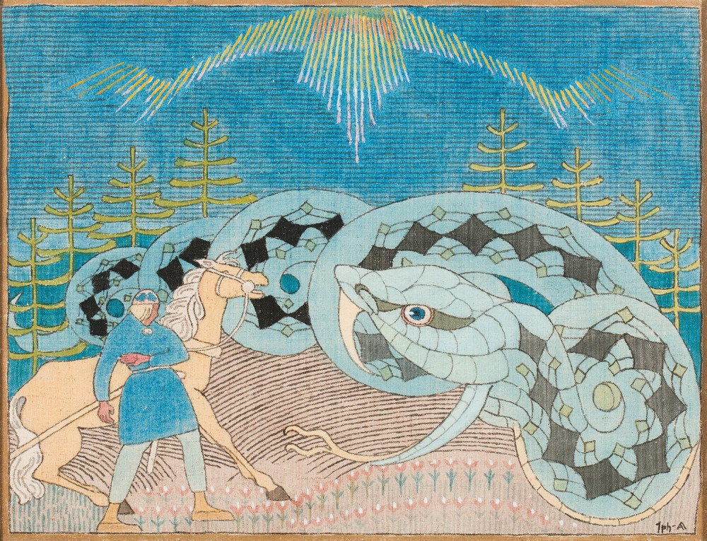 Joseph_Alanen_-_Lemminkäinen_and_the_Great_Snake