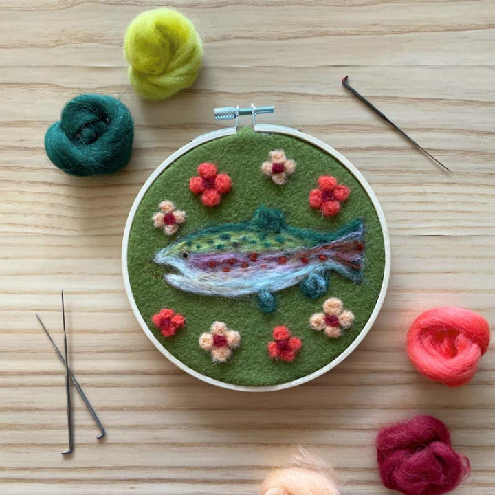 Kayla Ann Needle Felted Salmon Vertical (1)