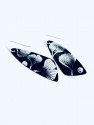 ginkgo Earrings Black