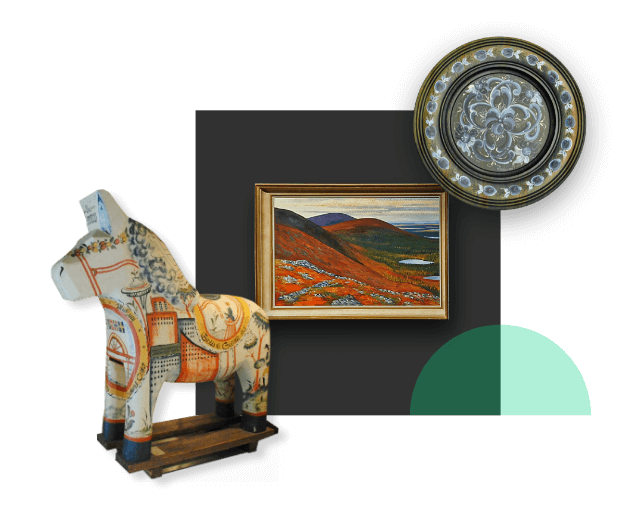 Nordic art collage.